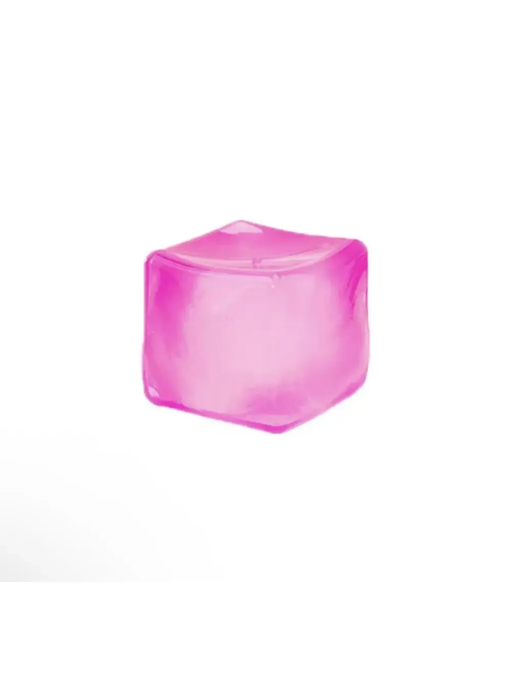 Super Solid Squish Cube Squeeze Ball Sensory Toy orange 3+ Years